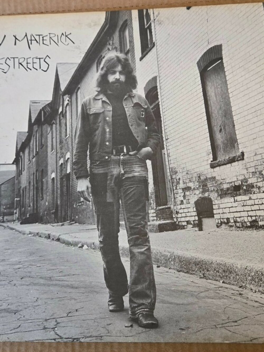 Ray Materick - Sidestreets LP - 1972 Kanata KAN 10 - Rare Canadian Folk Rock- VG